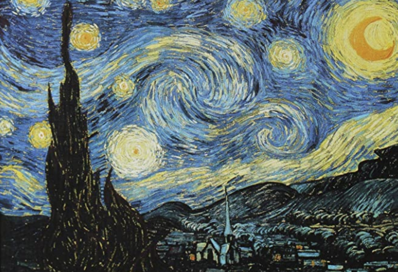 Amazon: Starry Night Vincent Van Gogh 1000 Piece Puzzle JUST $9.99 (50% ...