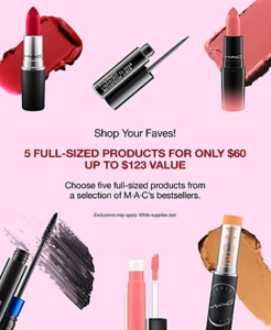 Macys: 5 Full Sized MAC Products for ONLY $60 ($123 Value) + FREE ...